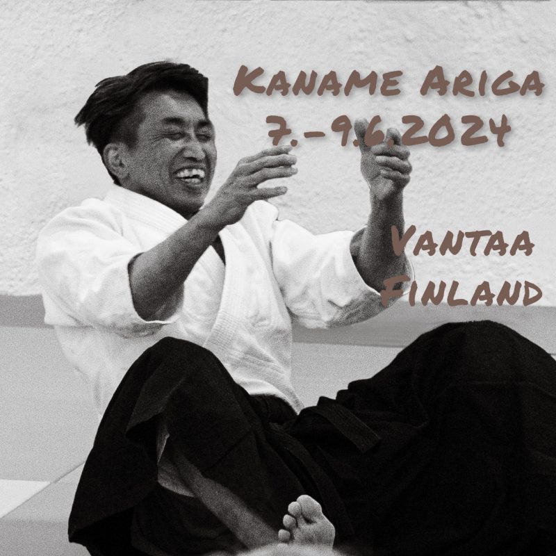Kaname Ariga 6th dan shihan in Vantaa, Finland